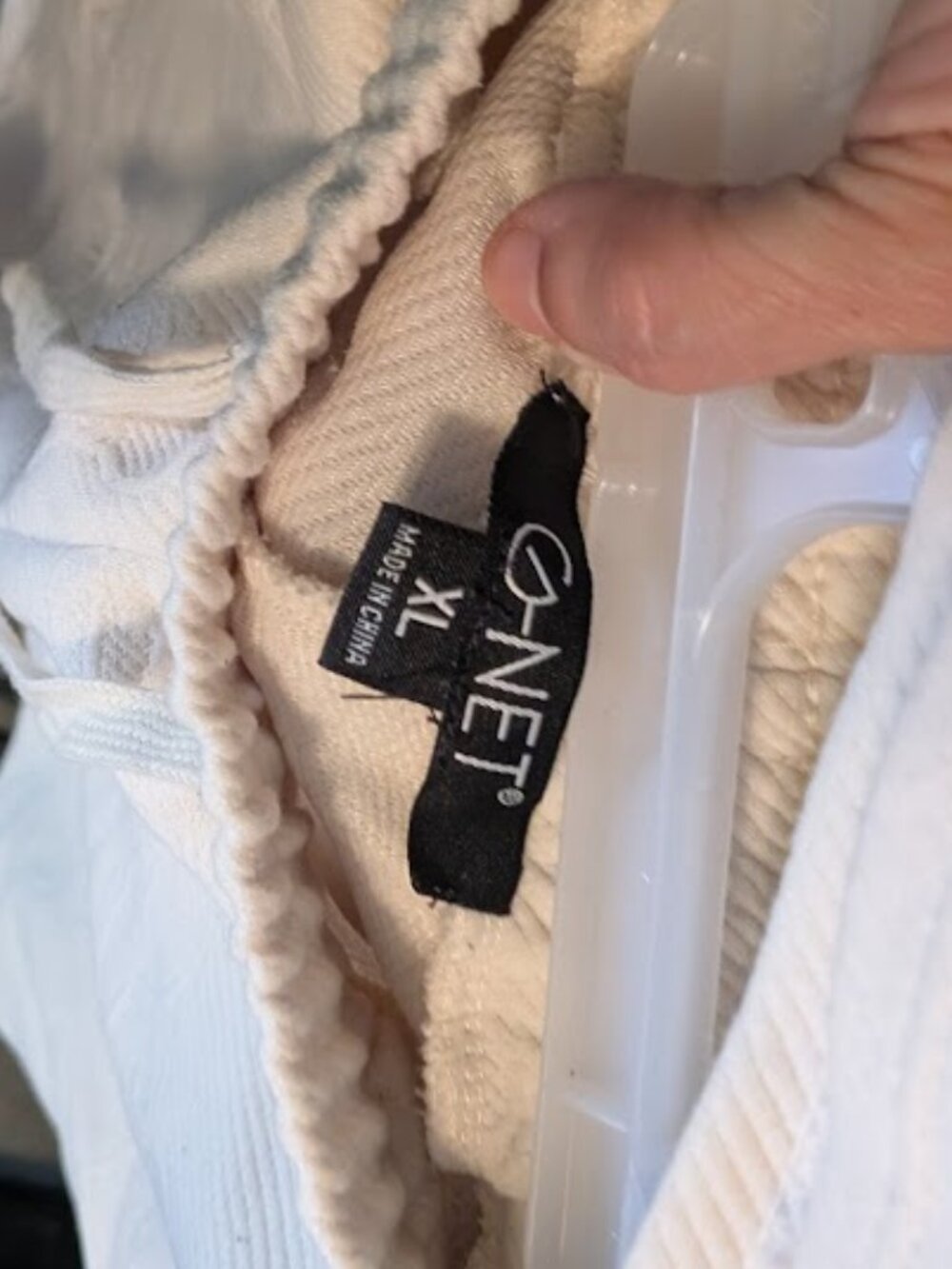 G-NET Cream Color Matching Short Set - Picture 7 of 12